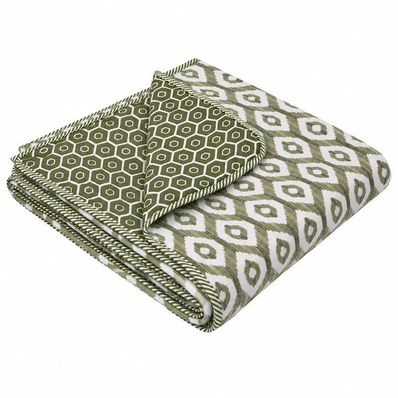 Udaya Ethnic Reversible Cotton Dohar (Sea Green) - 180 GSM media 3