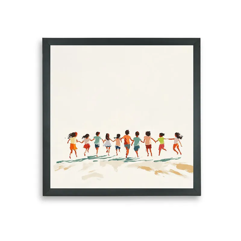 Childhood Nostalgia Wall Art With Resin Frame media 7