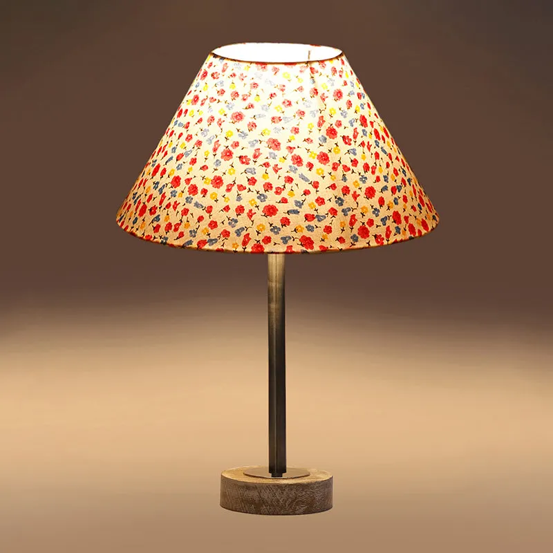 Fleura Cone Rodin Wooden Table Lamp - Multicolor media 6