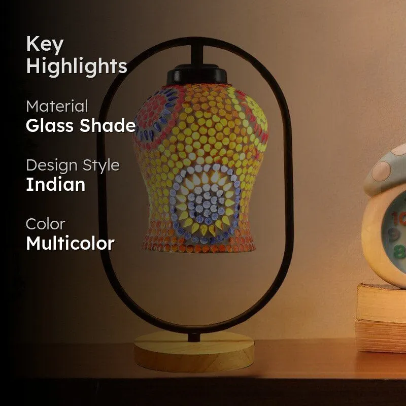 Gleam Glam Glass Table Lamp - Multicolor media 2