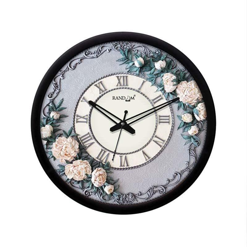 Mystic floral Wall Clock media 3