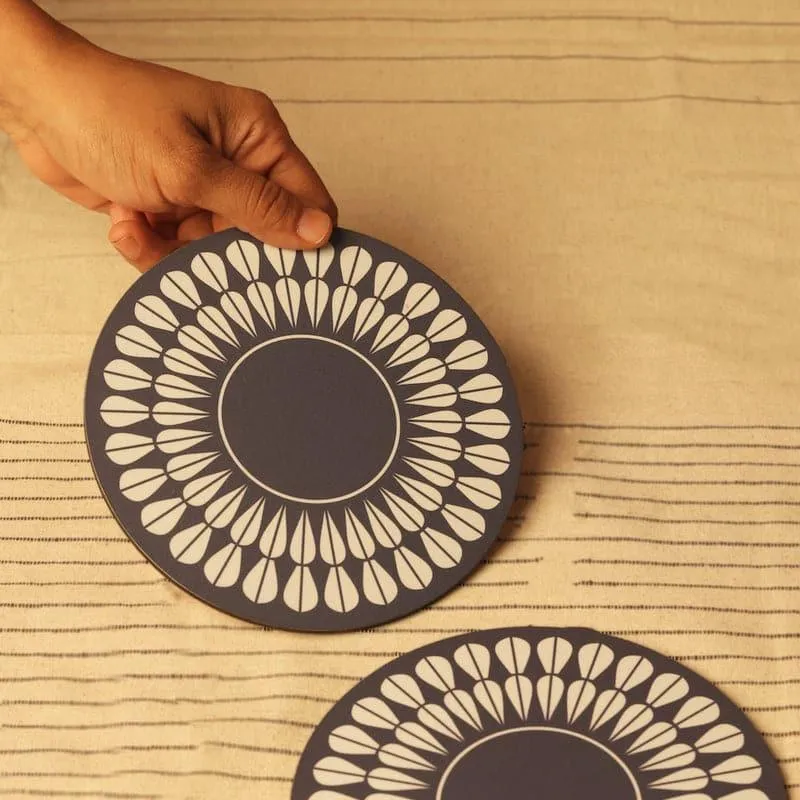 Manjula Floral Trivet - Set Of Four media 3