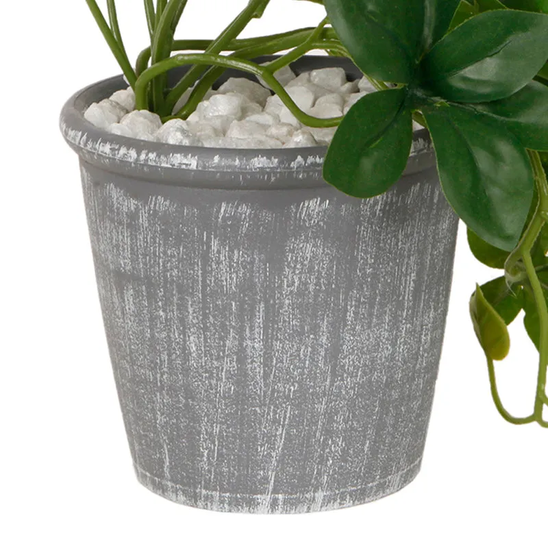 Leafetta Artificial Plant With Black Plastic Pot media 3