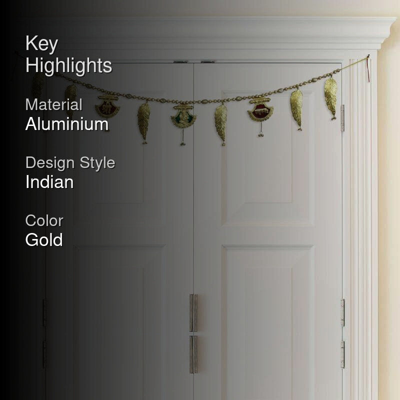 Golden Leafy Toran media 2