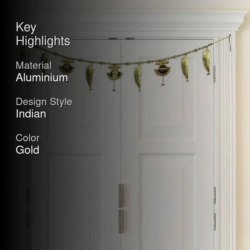 Golden Leafy Toran media 2
