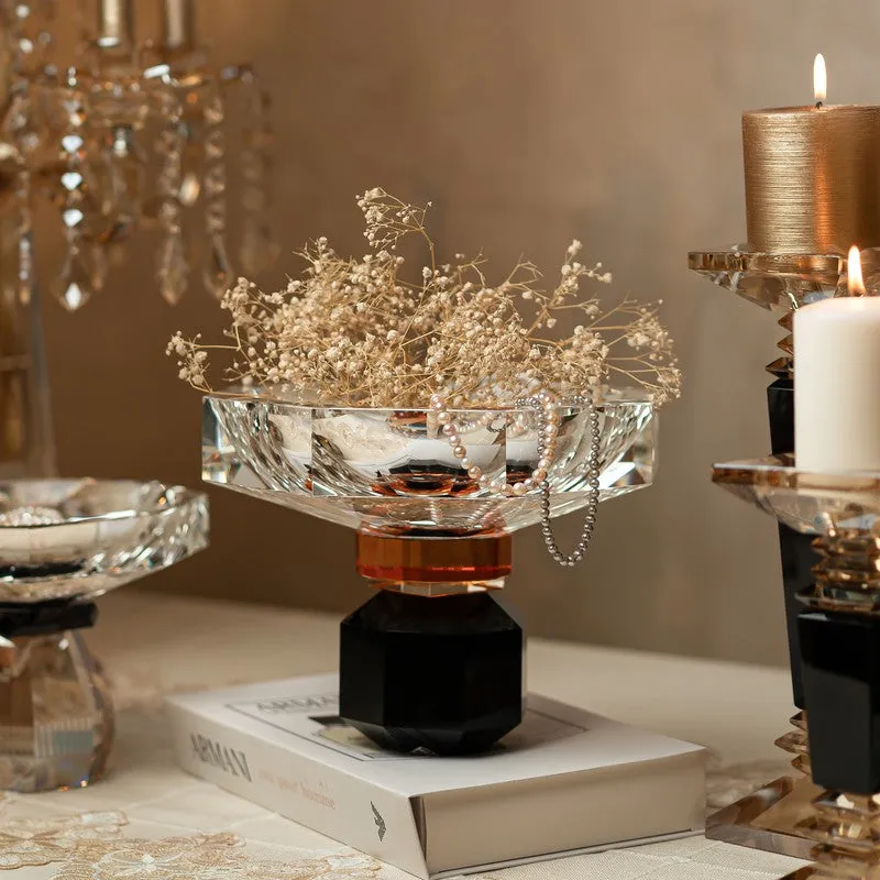 Ripple Crystal Accent Tray media 1