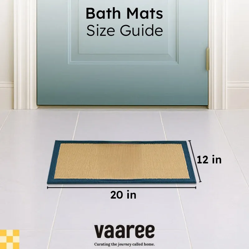 Softo Anti Skid Cotton Bath Mat - Set of Five media 6