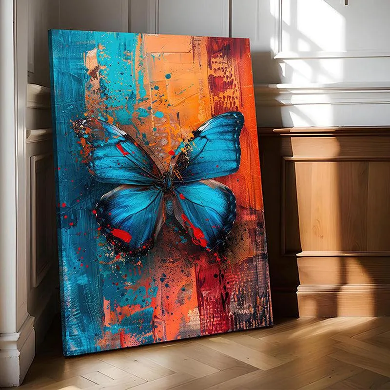Butterfly Waltz Canvas Modern Wall Art media 3