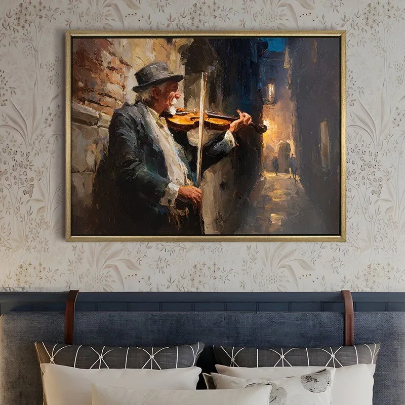Vibrato Canvas Wall Painting With Frame media 5