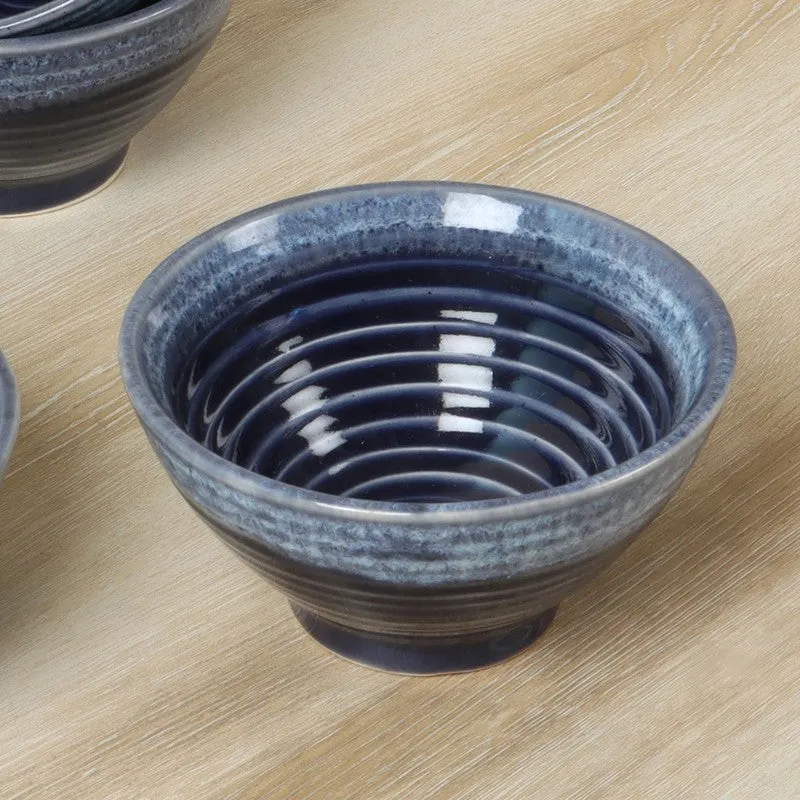 Savora Snack Bowl (Blue,400 mL Each) - Set Of Six media 3