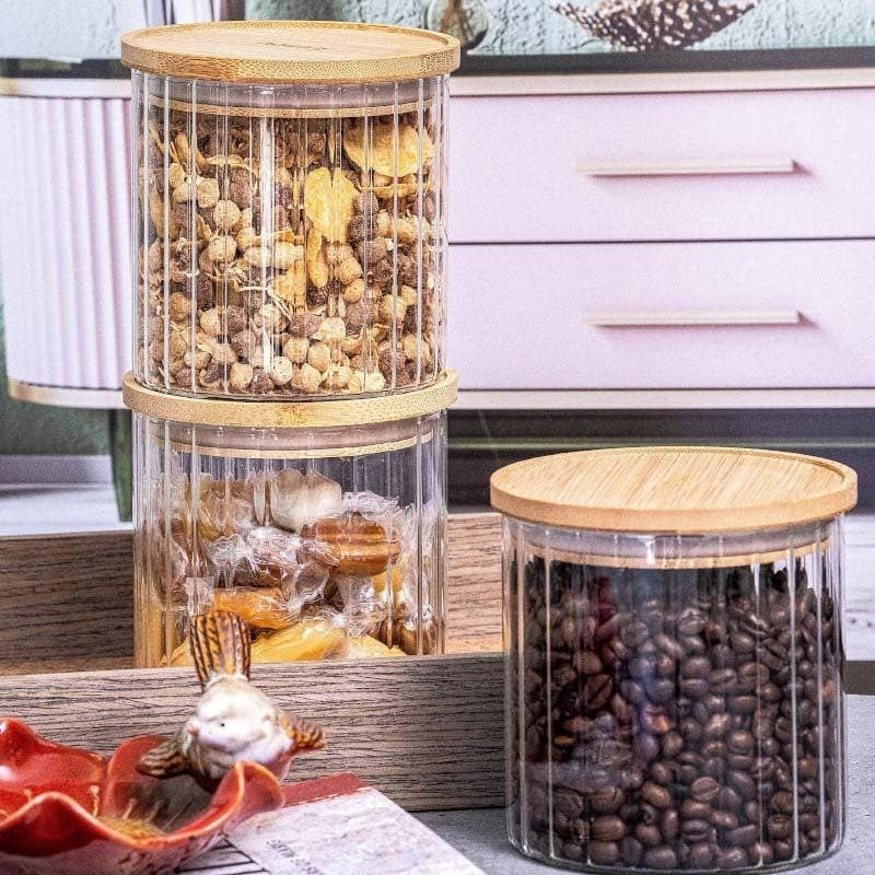 Sefona Storage Jar (685 mL Each) - Set Of Three