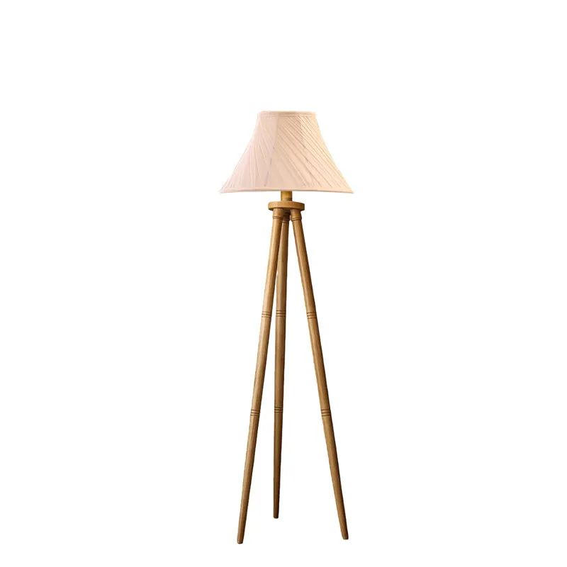 Twistra Tripod Wooden Floor Lamp media 5