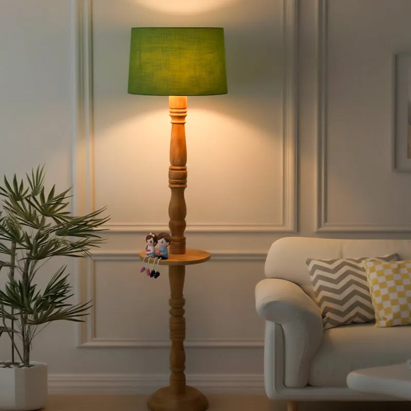 Elfin Nuo Floor Lamp - Green media 1