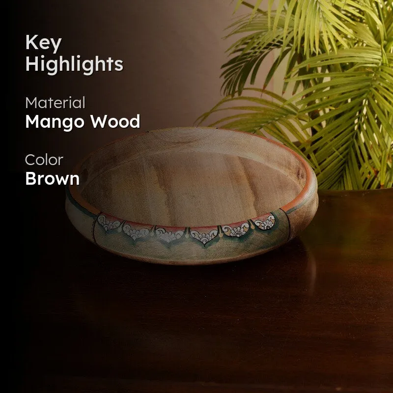 Norral Mango Wood Salad Bowl media 2