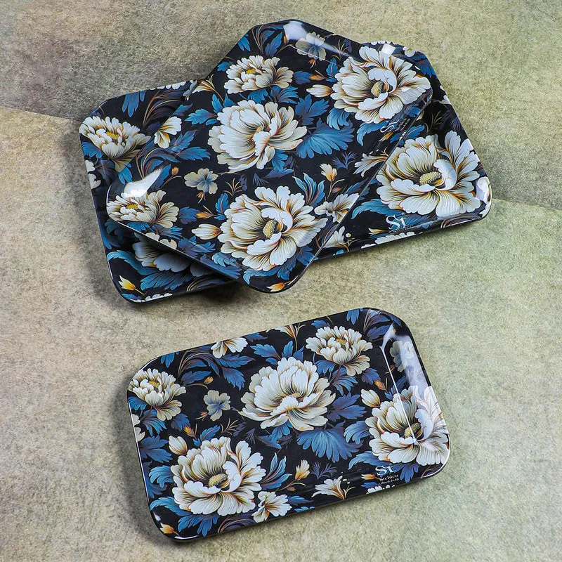 Cliodna Melamine Serving Tray - Set Of Three media 5