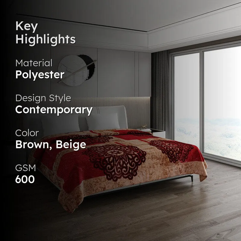 Monte Carlo Ember Elegance Blanket - 600 GSM media 2