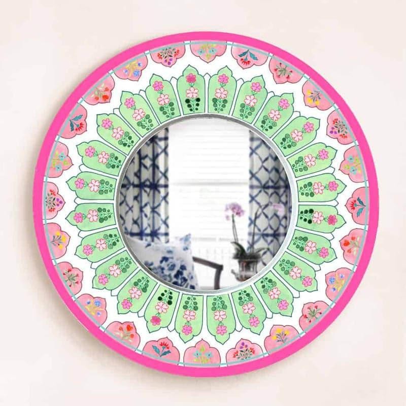 Vena Designer Handpainted Mirror media 5