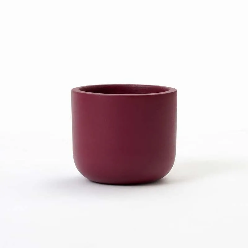 Elegant Terracotta Purple Planter Pot media 8
