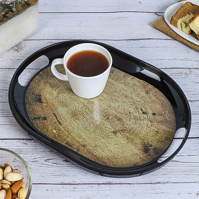 Parchment Melamine Serving Tray