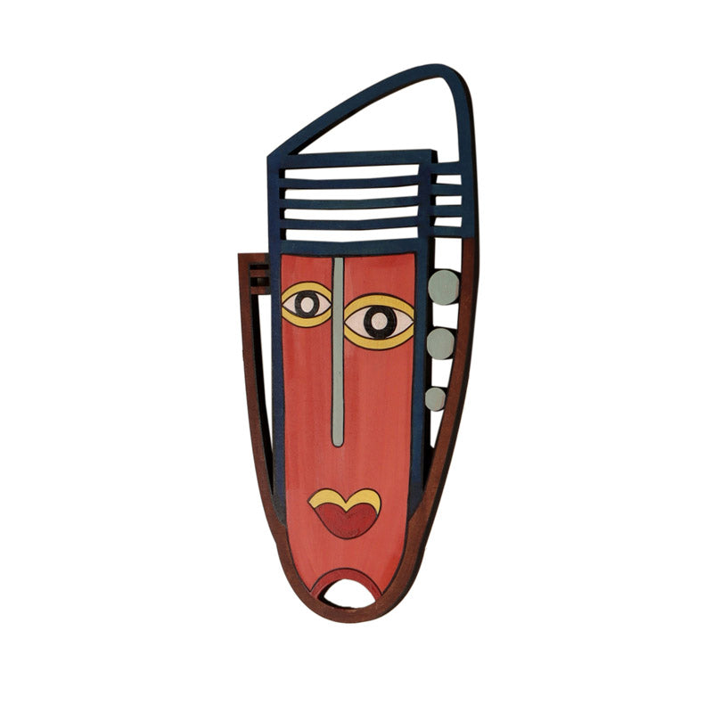 Rachelanne Mask Wooden Wall Accent media 3