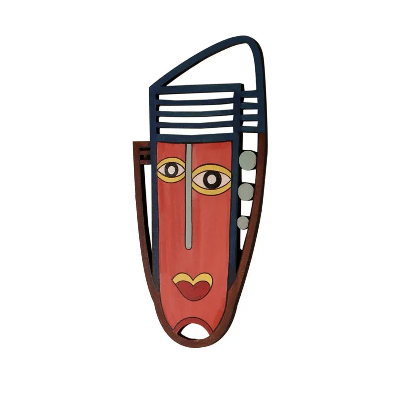 Rachelanne Mask Wooden Wall Accent media 3