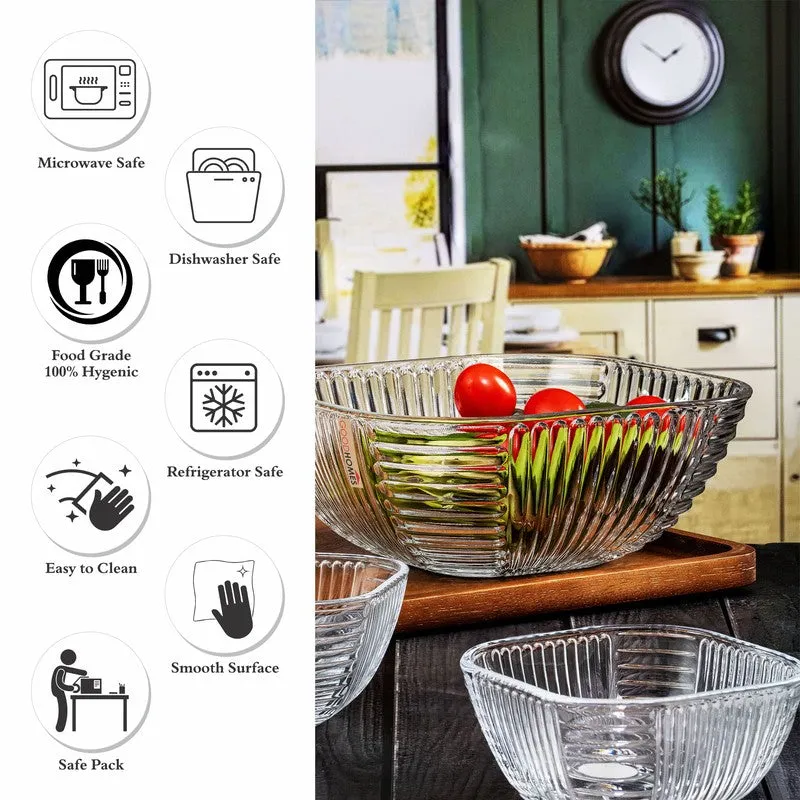 Glass Dessert Bowls - Seven Piece Set media 5