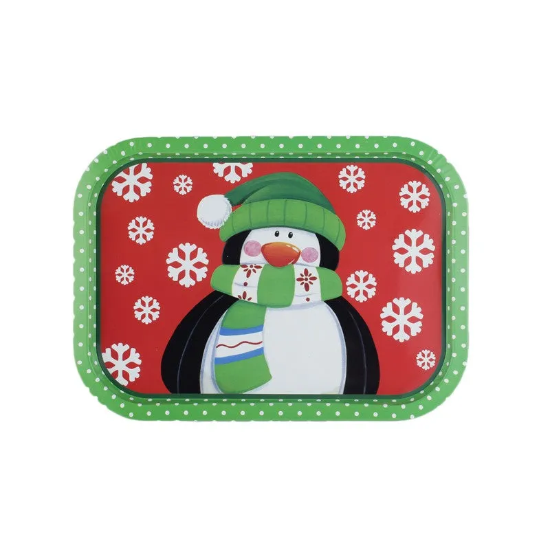 Festive Penguin Serving Tray media 3