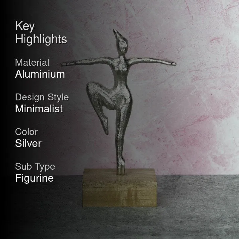 Prima Ballerina Showpiece - Silver media 2