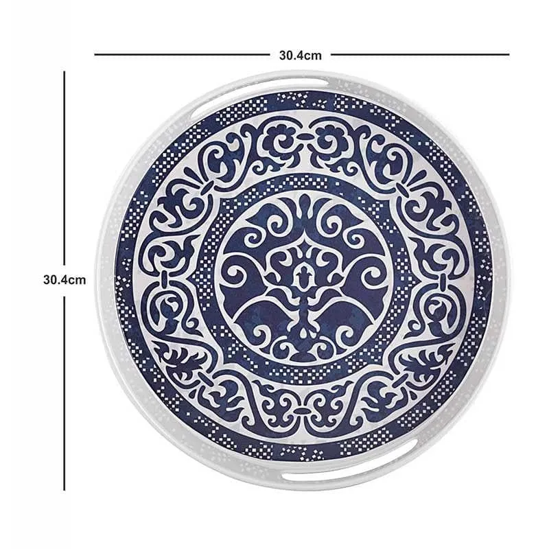 Ethnic Story Serving Tray media 5