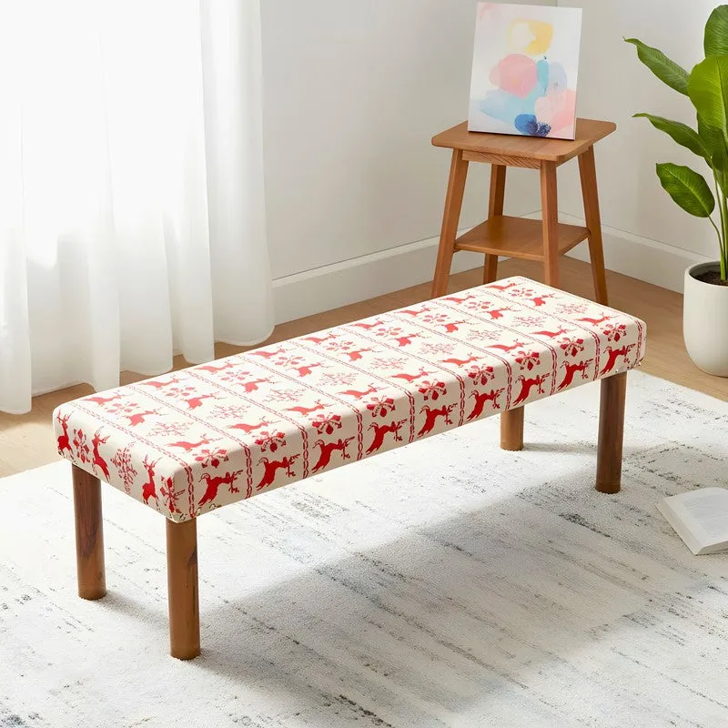 Bovex Sheesham Wooden Bench - Beige media 3