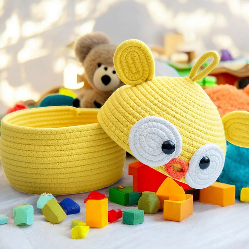 Ducky Cotton Storage Basket media 4