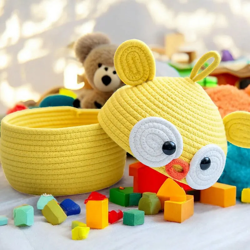 Ducky Cotton Storage Basket media 4