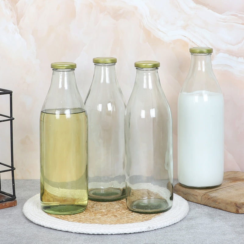 Jesiba Milk Bottle (1000 mL Each) - Set Of Four