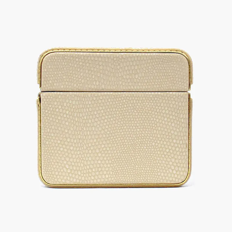 Tisquo I Faux Leather Watch Organizer - Ivory media 4