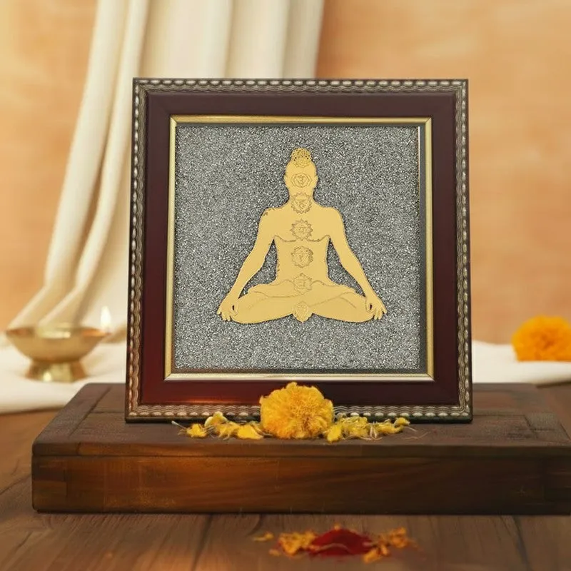 Divine Energy Yoga Wooden Wall Art media 3