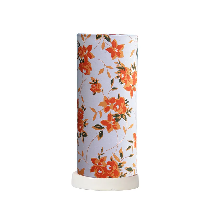 Ibis Esto Tower Wooden Table Lamp - Orange media 4