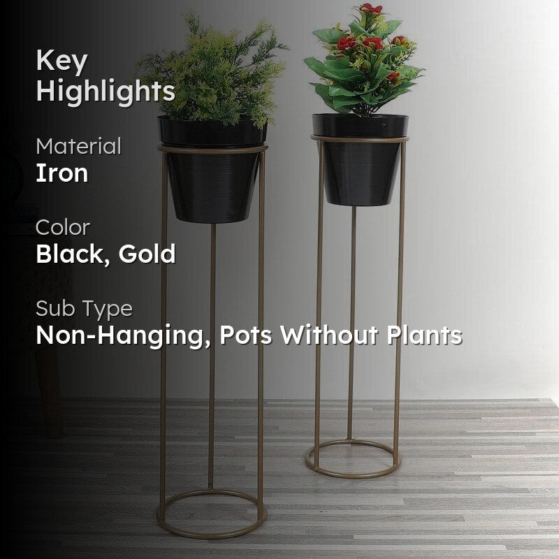 Finassa Floor Planter - Set Of Two media 2