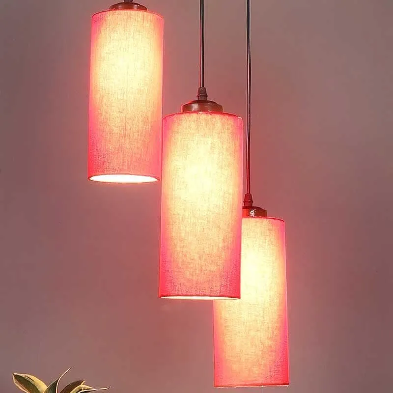 Terriko Cluster Ceiling Lamp - Red media 3