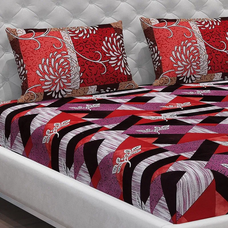 Monte Carlo Petal & Plaid Bedsheet - 120 GSM media 5
