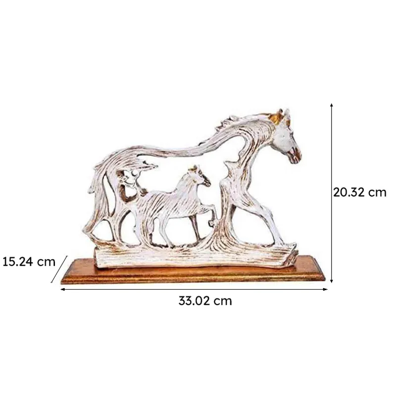 Racing Horses Showpiece media 7