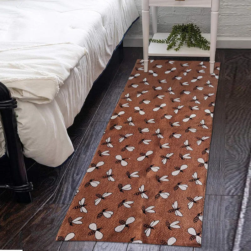 Sofstep Cotton Runner Rug - Brown media 1