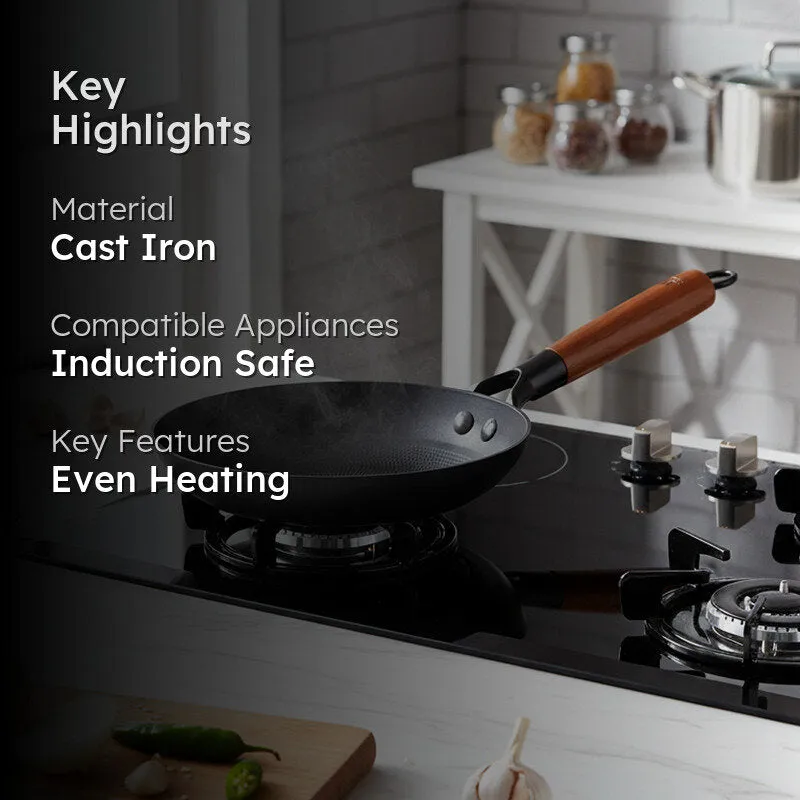 Bergner Induction Safe Frying Pan (Brown) - 8 Inches media 2