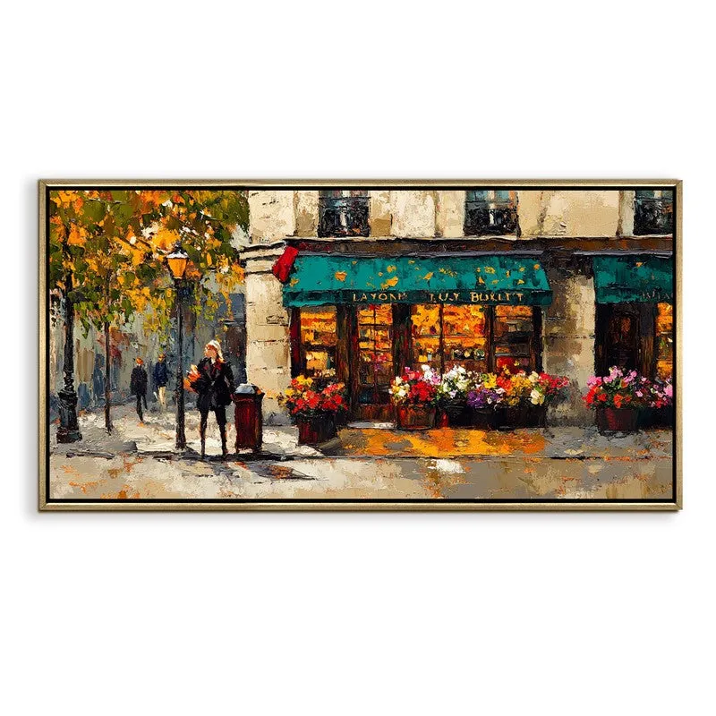 Boutique Bindings Canvas Wall Painting With Frame media 3