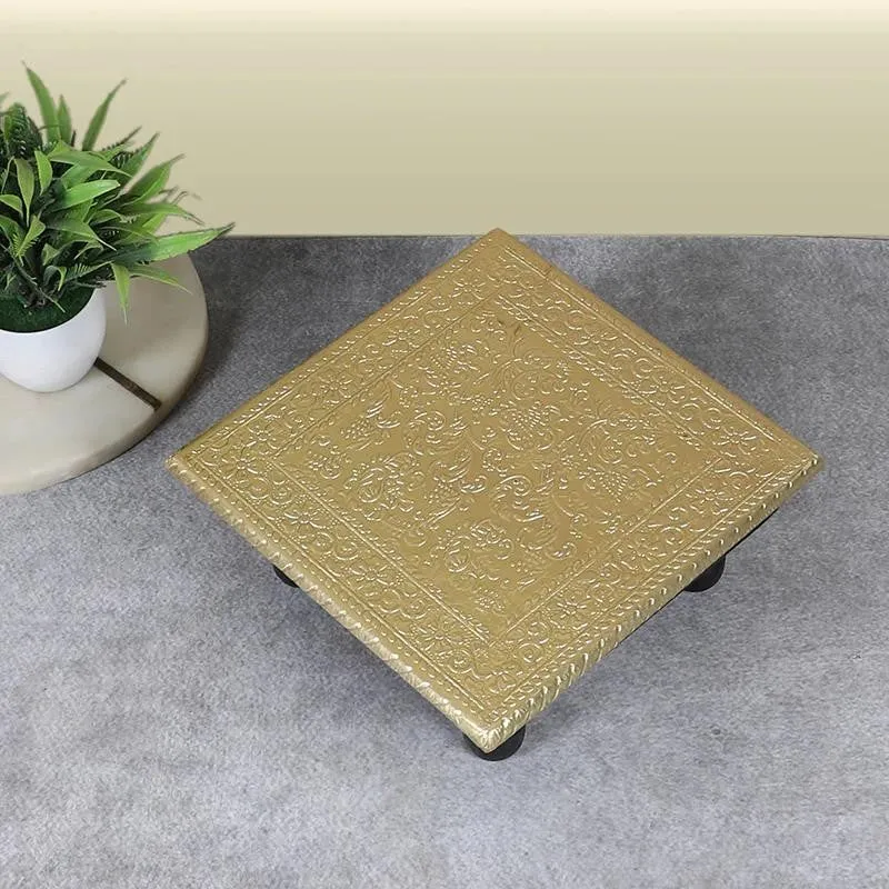 Soft Rise Seating Stool - Gold - 5