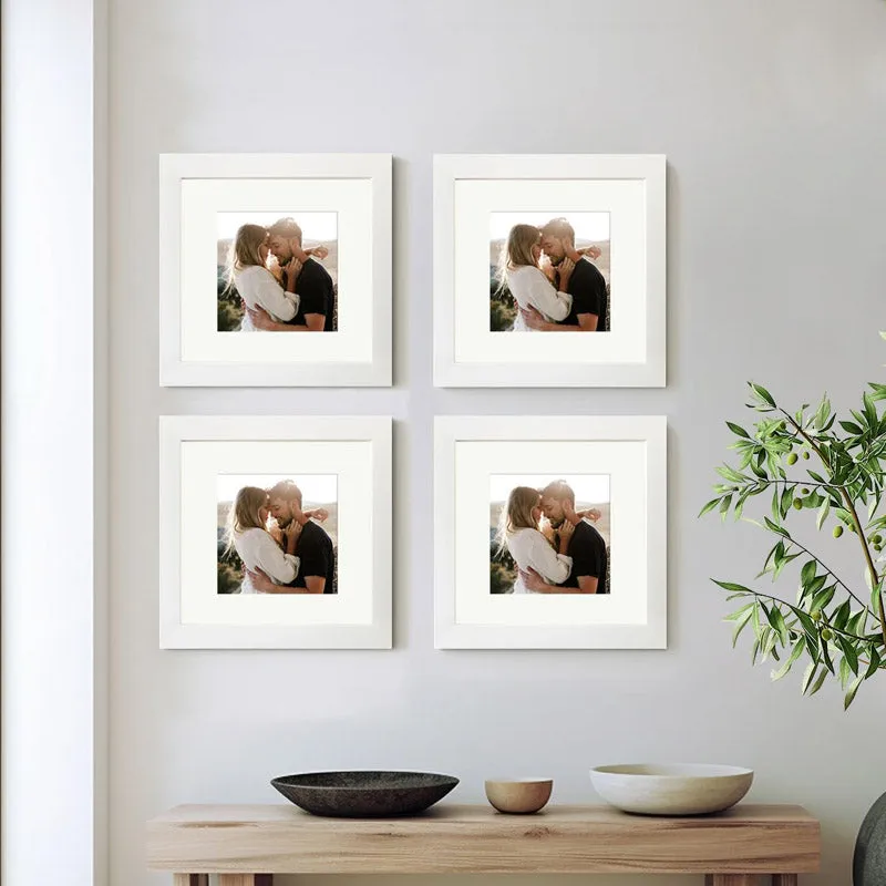 Reila Photo Frame (White) Photo Frame - Set Of Four media 1