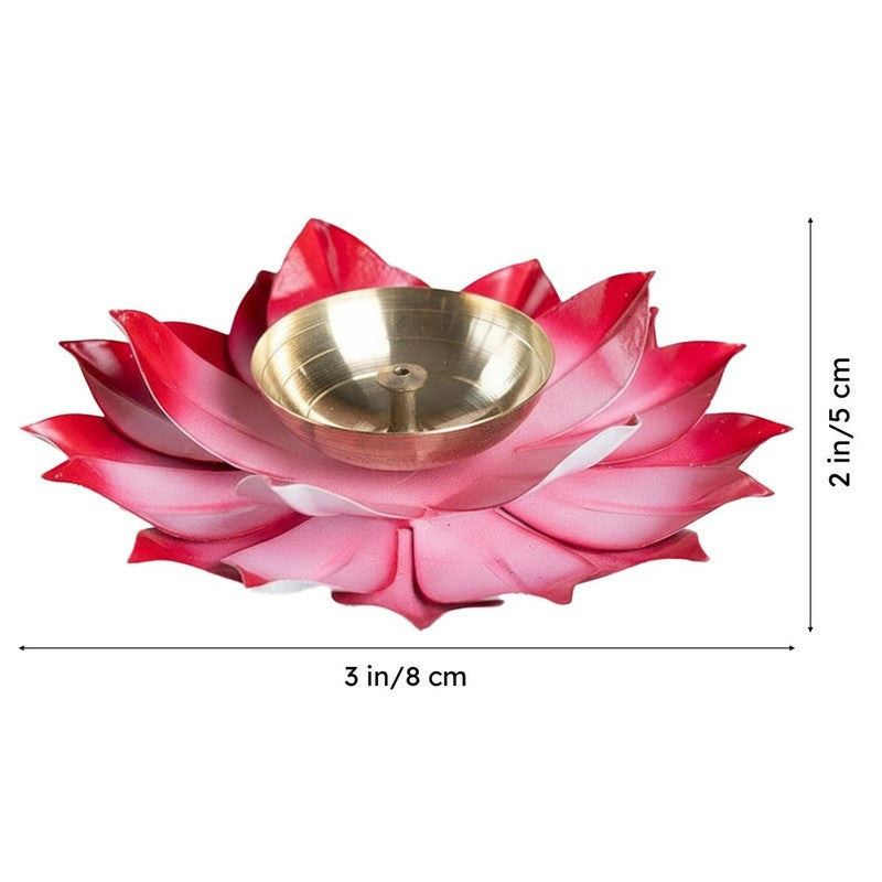 Lotus Kuber Diya - Pink media 8