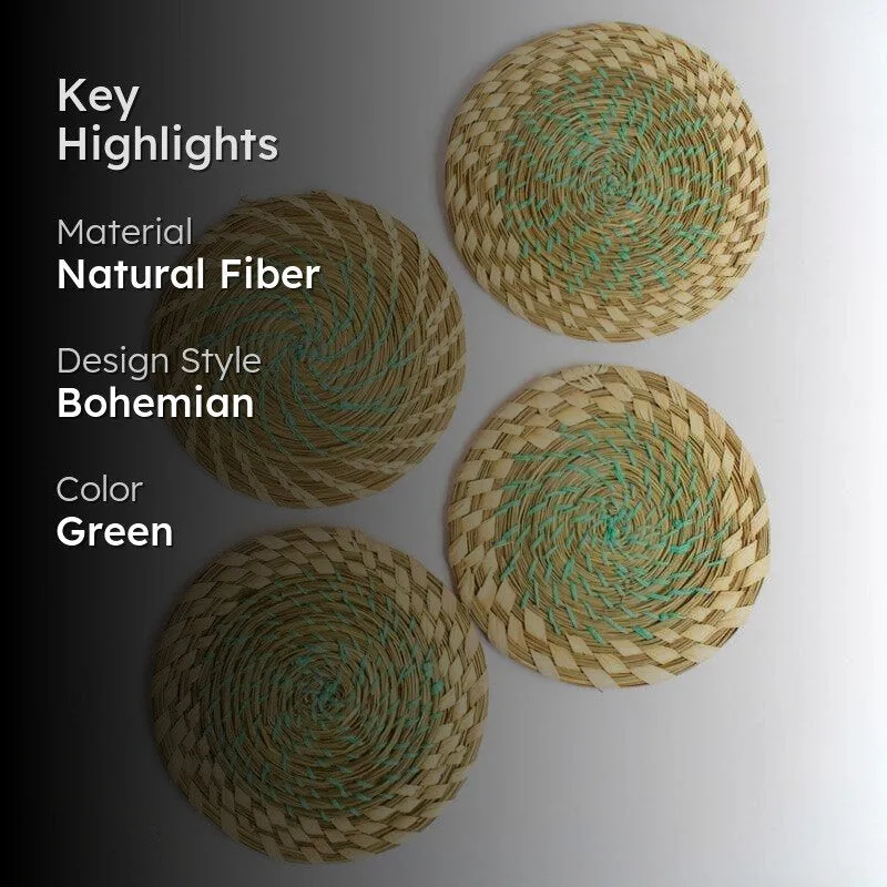 Heath Natural Fiber Coaster - Set Of Four media 2