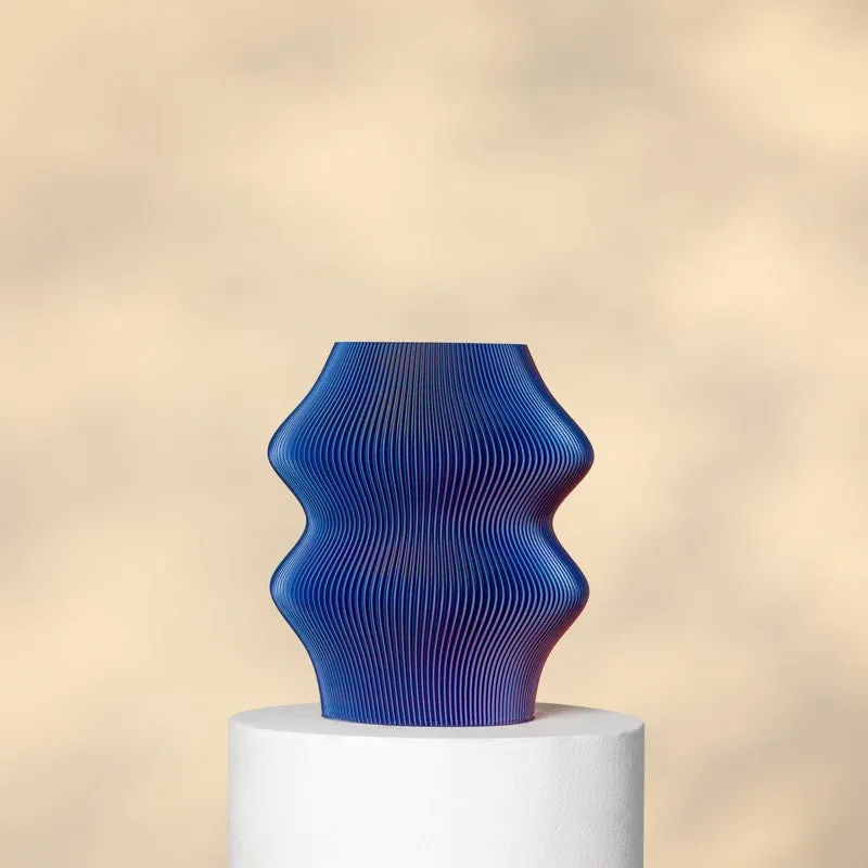 Fig Living Phantom Vase GP RYB (3d Printed) - Two Piece Set media 5