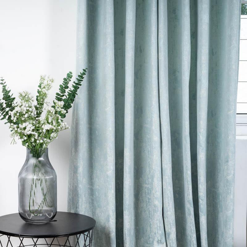 Zephyr Jacquard Single Curtain (Sea Green) media 3