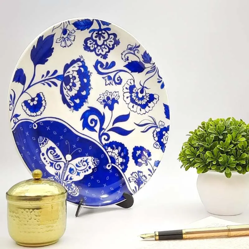 The Blue Garden Decorative Plate media 1
